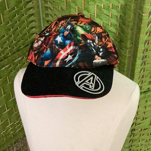 🦸NWOT “ Marvel Avengers Cap “Just Way Too Awesome Unisex Hat Wardrobe Must 🦸 - Picture 8 of 10